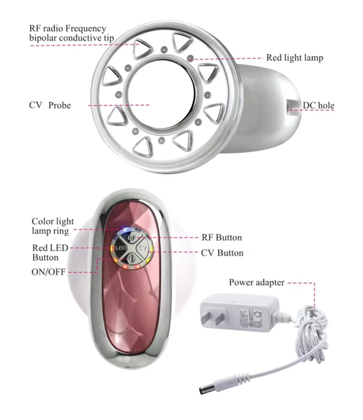 Sonic RF Body Shaping Massager Mialove Skincare