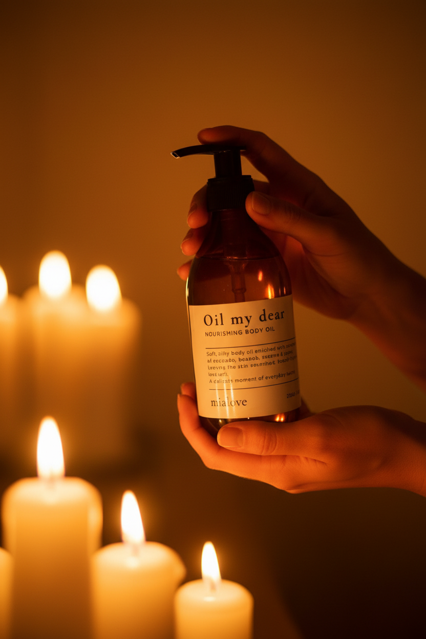 Oil my dear - ciepłe otulające światło